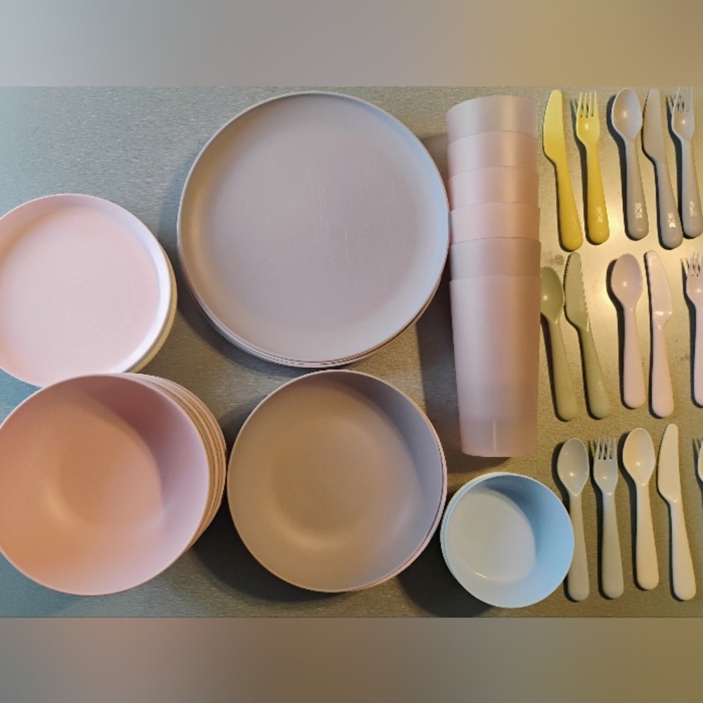 IKEA Pastel Dishes